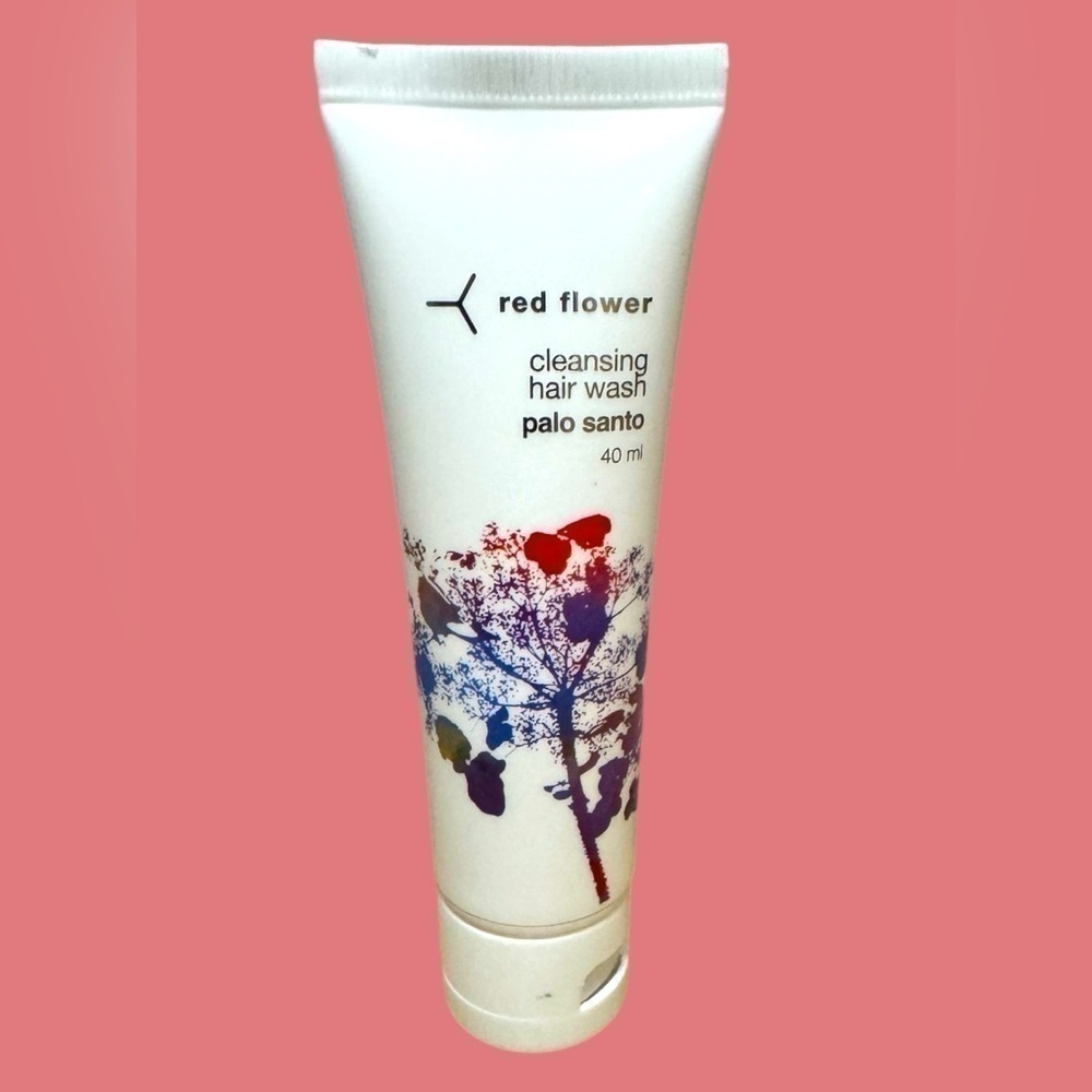 RED FLOWER Cleansing Hair Wash Shampoo with Palo Santo & B Vitamins 1.35 Fl Oz